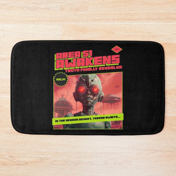 Item preview, Area 51 UFO Alien Spaceships Poster Art designed and sold by 67prints.