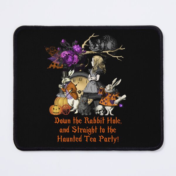 Item preview, Alice in Wonderland Shirt #102 Halloween Shirts - Vintage Gothic Skull Retro Horror T Shirt, Halloweenful T-Shirt, Halloweening Ghostly Cat designed and sold by AcesInfinity.
