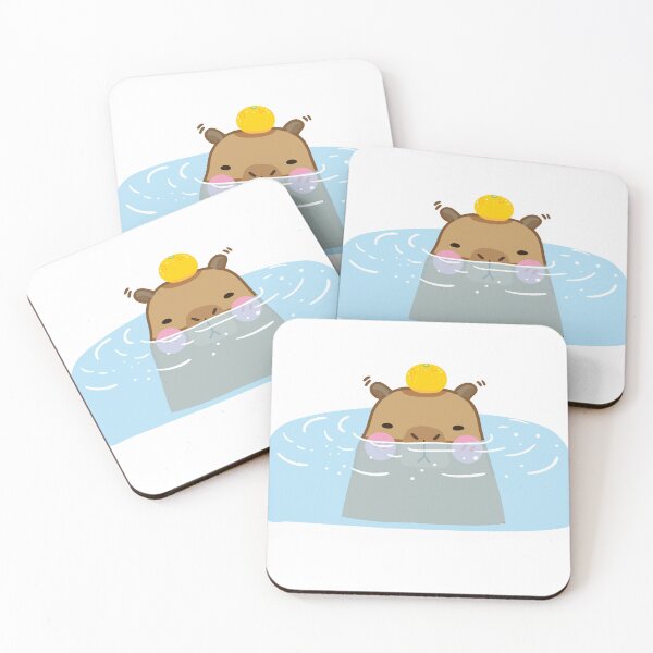 Item preview, capybara orange  designed and sold by Reo12.