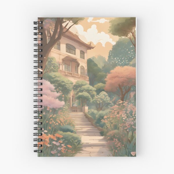 Item preview, European house with a garden designed and sold by akwl-design.