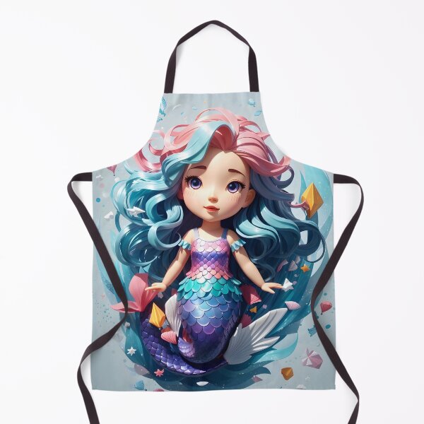 Item preview, Isometric Mermaid Magic: Colorful Fantasy Art designed and sold by Ceemko's Vintage Corner.