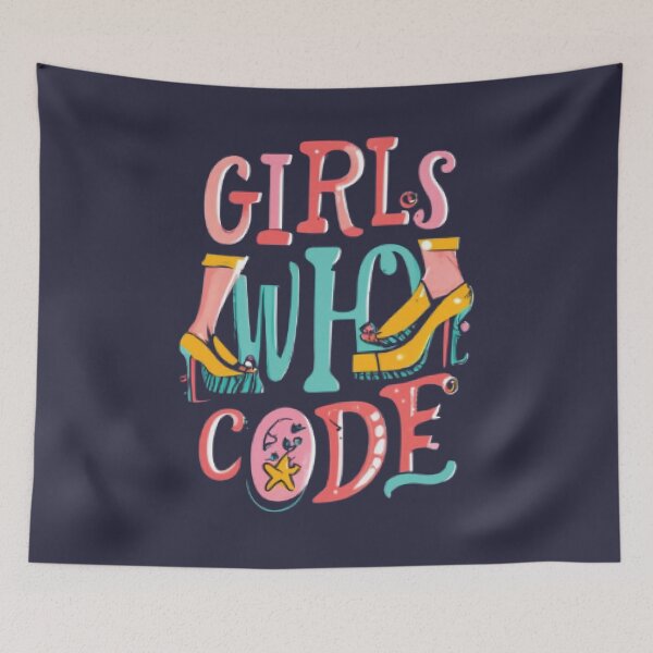 Item preview, Girls Who Code designed and sold by UrbanGraphixs.