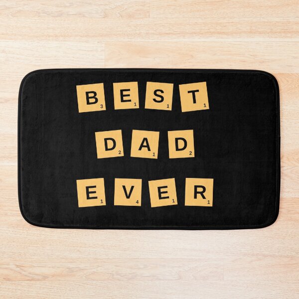Item preview, Best dad ever - Scrabble tiles father's day gift designed and sold by Straya75.