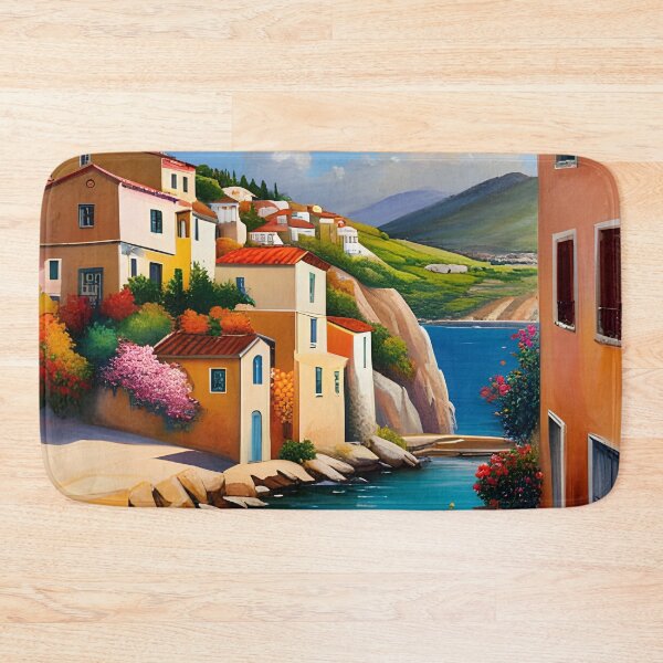 Item preview, Mediterranean coastal village designed and sold by Colin Bentham.