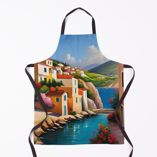 Item preview, Mediterranean coastal village designed and sold by Colin Bentham.