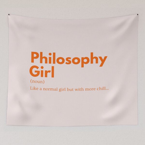 Item preview, Philosophy Girl designed and sold by Itsheartshop.