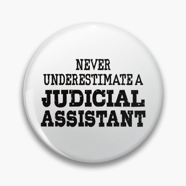 Item preview, Never underestimate a Judicial assistant designed and sold by HandicraftArt.
