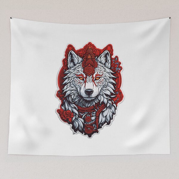 Item preview, Buddhist wolf of Tibet 15 designed and sold by RabbitPrints.