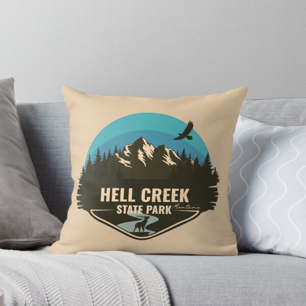 Artikelvorschau, Hell Creek State Park Montana – MT-Abzeichen entworfen und verkauft von mountainfad.