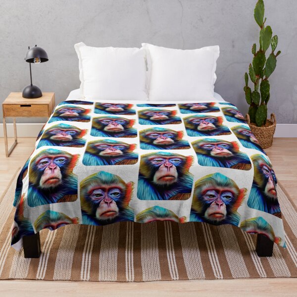 Item preview, Bored Colorful Monkey designed and sold by DonAscaneo.