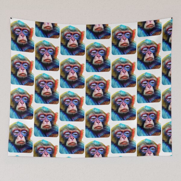Item preview, Bored Colorful Monkey designed and sold by DonAscaneo.