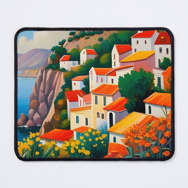 Item preview, Mediterranean coastal village designed and sold by Colin Bentham.