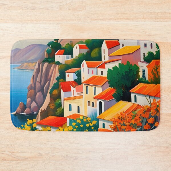 Item preview, Mediterranean coastal village designed and sold by Colin Bentham.