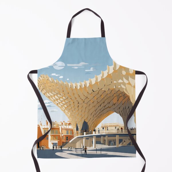Item preview, A Vintage Travel Illustration of Seville - Spain designed and sold by GoodOldVintage.