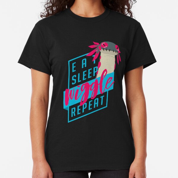 Eat. Sleep. WIGGLE. Repeat. - Monster Hunter Design Classic T-Shirt