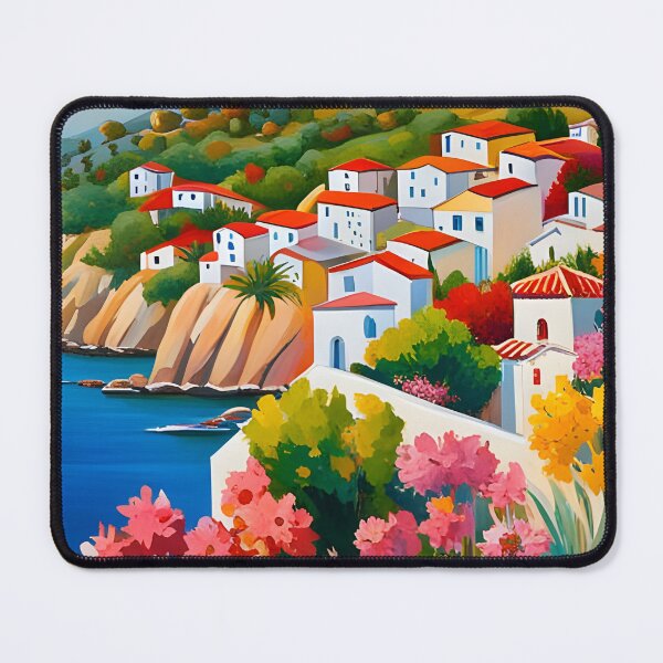 Item preview, Mediterranean coastal village designed and sold by Colin Bentham.