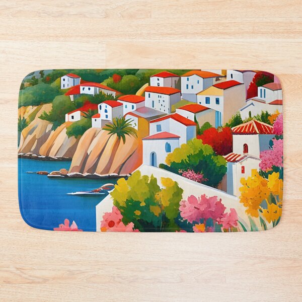 Item preview, Mediterranean coastal village designed and sold by Colin Bentham.