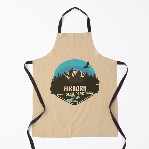 Item preview, Elkhorn State Park Montana - MT Badge designed and sold by mountainfad.