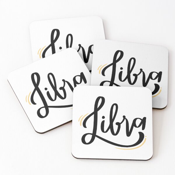 Item preview, Libra with Decorative Lettering designed and sold by JAG2B.