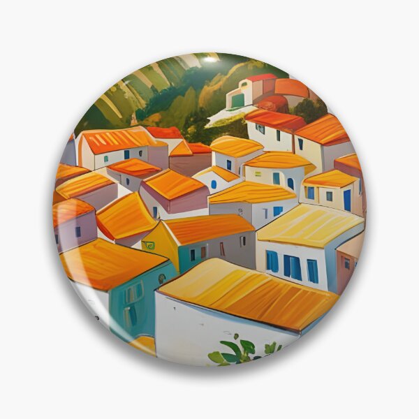 Item preview, Mediterranean coastal village designed and sold by Colin Bentham.