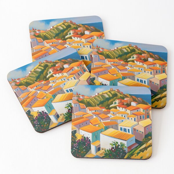 Item preview, Mediterranean coastal village designed and sold by Colin Bentham.
