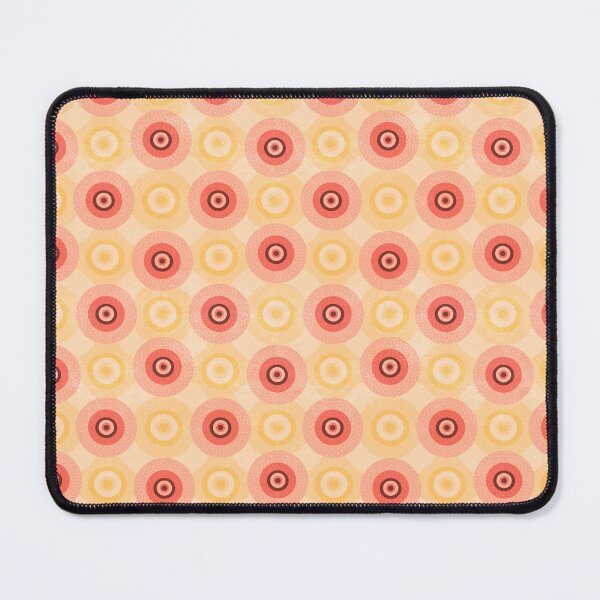 Item preview, Moscato - Retro Circles Pattern in Warm Tones designed and sold by Almanzart.