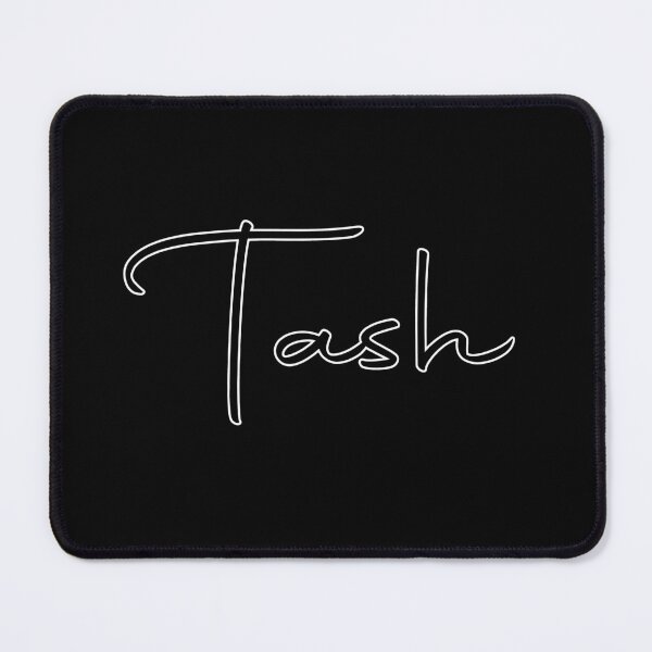 Item preview, Tash Cursive Name Label (Black) designed and sold by NafilNafiz.