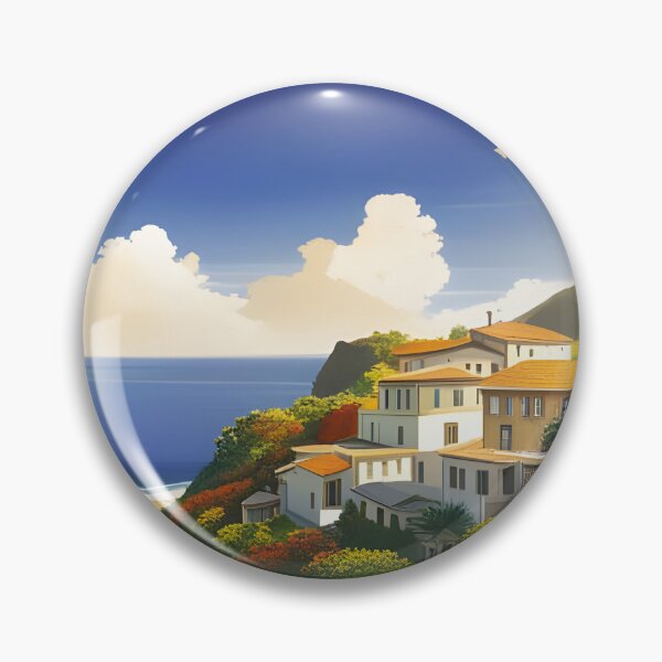 Item preview, Mediterranean coastal village designed and sold by Colin Bentham.
