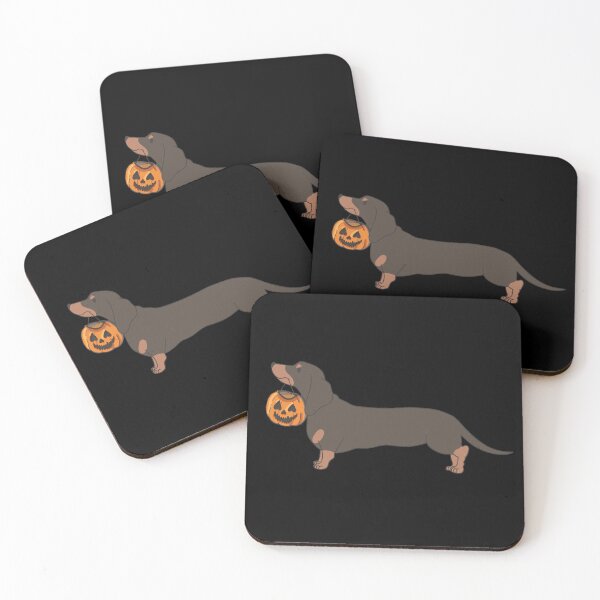 Item preview, Halloween dachshund brown designed and sold by Itsdomd.