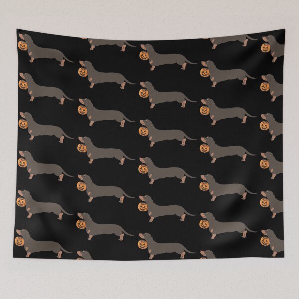 Item preview, Halloween dachshund brown designed and sold by Itsdomd.
