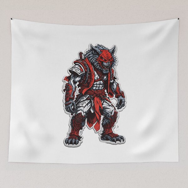 Item preview, Buddhist wolf of Tibet 21 designed and sold by RabbitPrints.