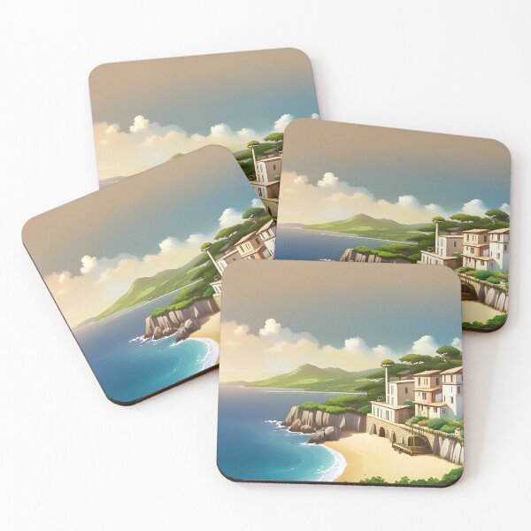 Item preview, Mediterranean coastal village designed and sold by Colin Bentham.
