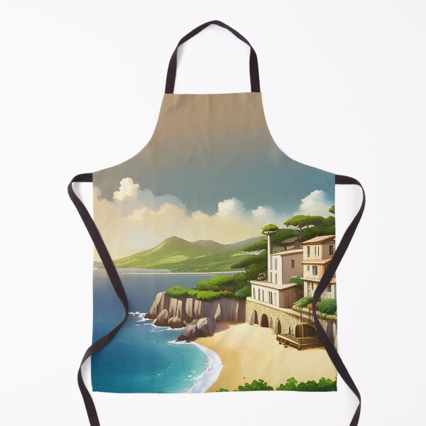 Item preview, Mediterranean coastal village designed and sold by Colin Bentham.