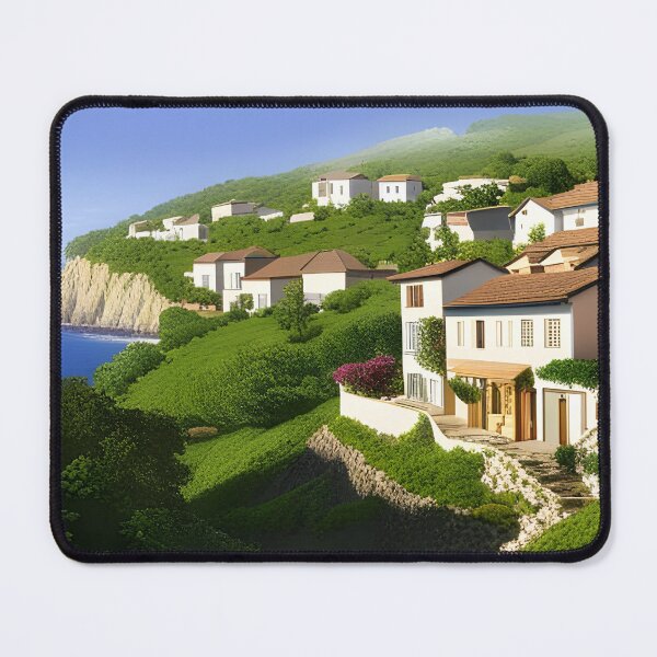 Item preview, Mediterranean coastal village designed and sold by Colin Bentham.