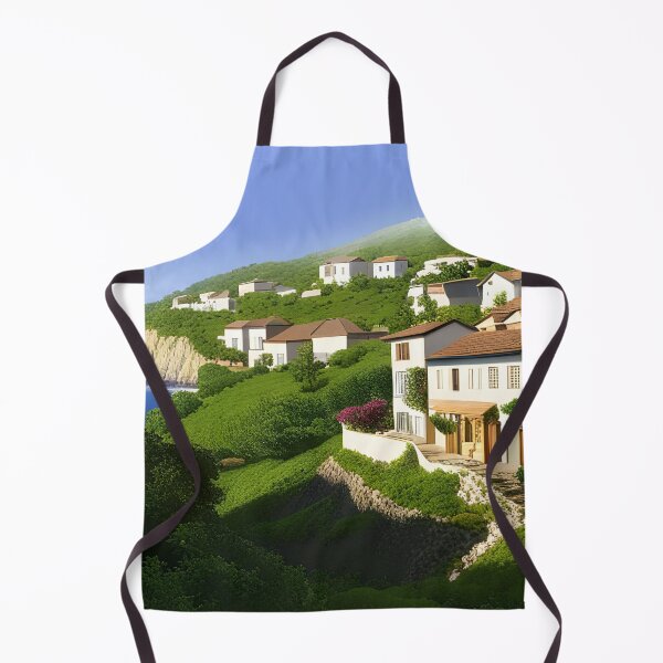 Item preview, Mediterranean coastal village designed and sold by Colin Bentham.