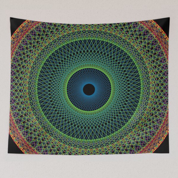 Item preview, Mandala Pattern 4 [13406-RGBPOY] BB designed and sold by LottMultimedia.