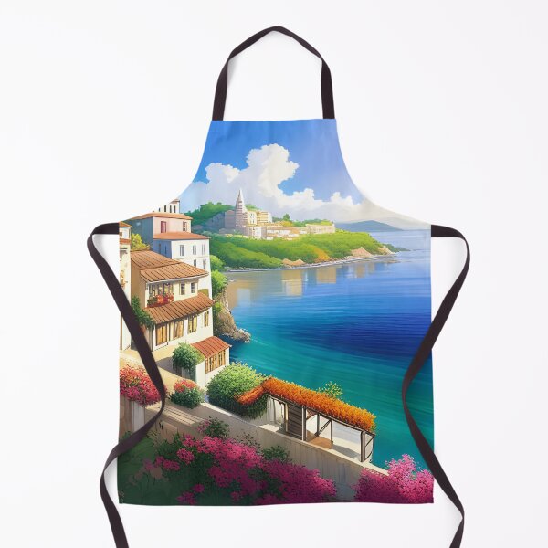 Item preview, Mediterranean coastal village designed and sold by Colin Bentham.