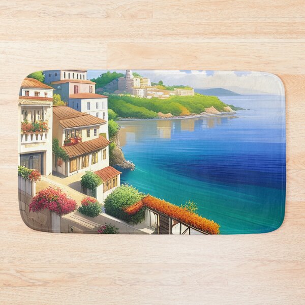 Item preview, Mediterranean coastal village designed and sold by Colin Bentham.