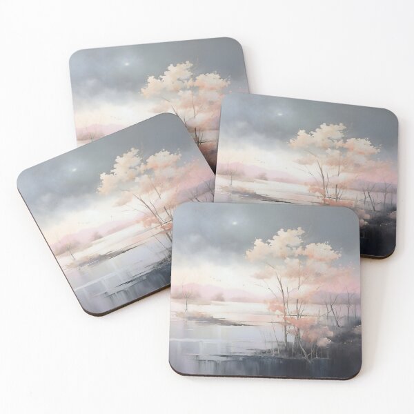 Item preview, Soft Pastel Landscape 1 designed and sold by Red Witch Art.