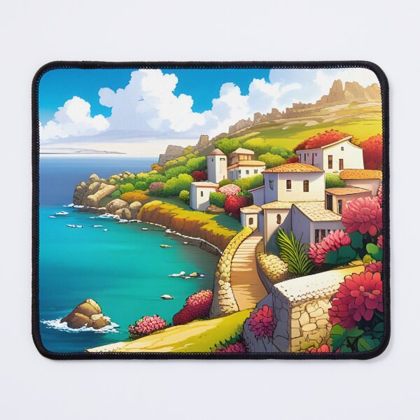 Item preview, Mediterranean coastal village designed and sold by Colin Bentham.