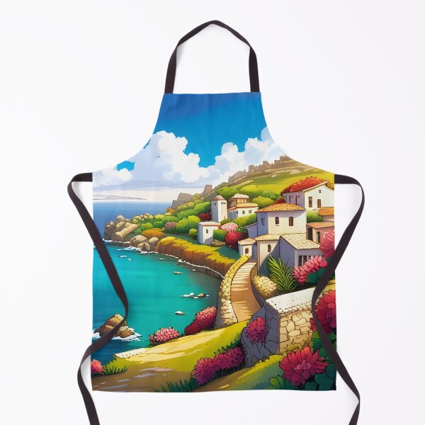 Item preview, Mediterranean coastal village designed and sold by Colin Bentham.