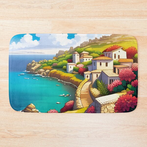 Item preview, Mediterranean coastal village designed and sold by Colin Bentham.