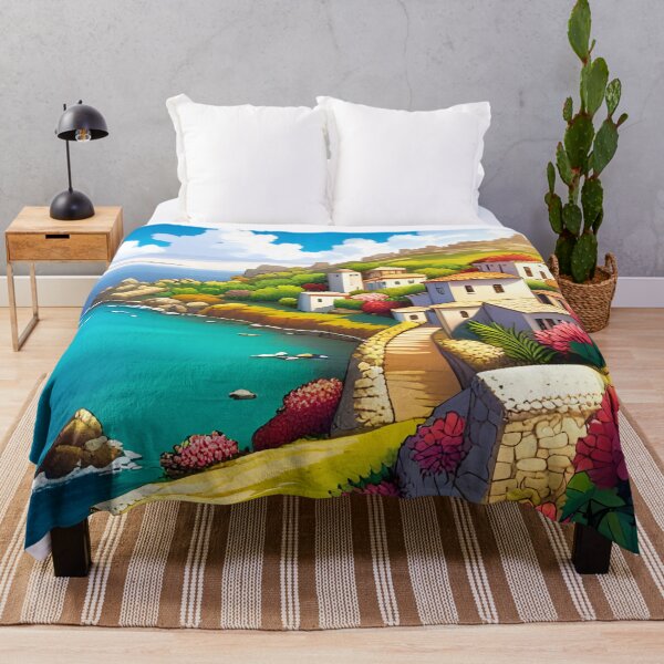 Item preview, Mediterranean coastal village designed and sold by Colin Bentham.