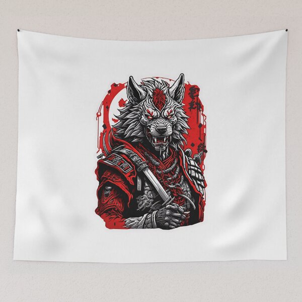 Item preview, Buddhist wolf of Tibet 23 designed and sold by RabbitPrints.