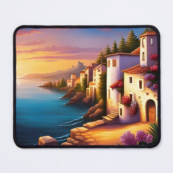 Item preview, Mediterranean coastal village designed and sold by Colin Bentham.