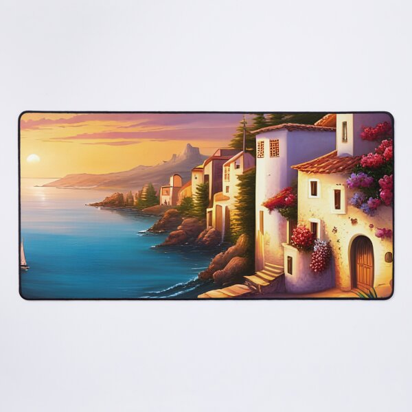 Item preview, Mediterranean coastal village designed and sold by Colin Bentham.