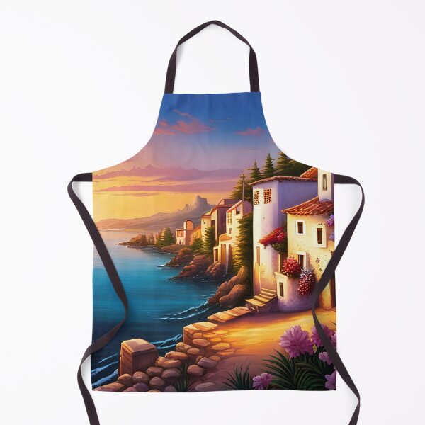 Item preview, Mediterranean coastal village designed and sold by Colin Bentham.