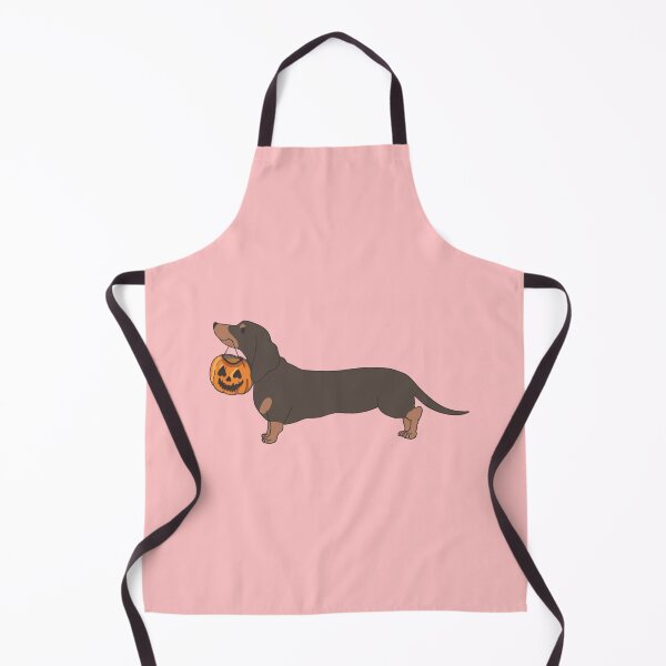 Item preview, Halloween dachshund brown on pink designed and sold by Itsdomd.