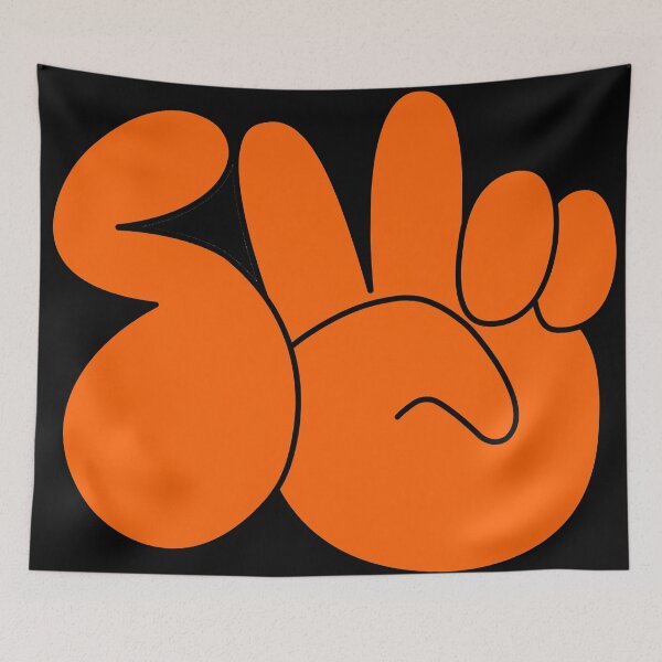 Item preview, Surf Gang Orange Hand Logo Merch designed and sold by eightwelve.