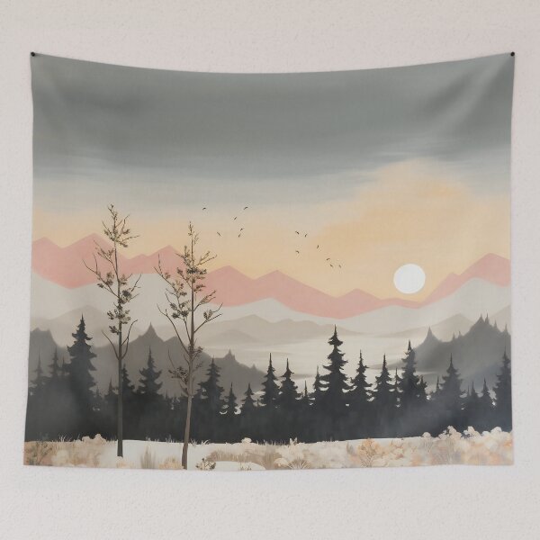 Item preview, Soft Pastel Landscape 2 designed and sold by Red Witch Art.